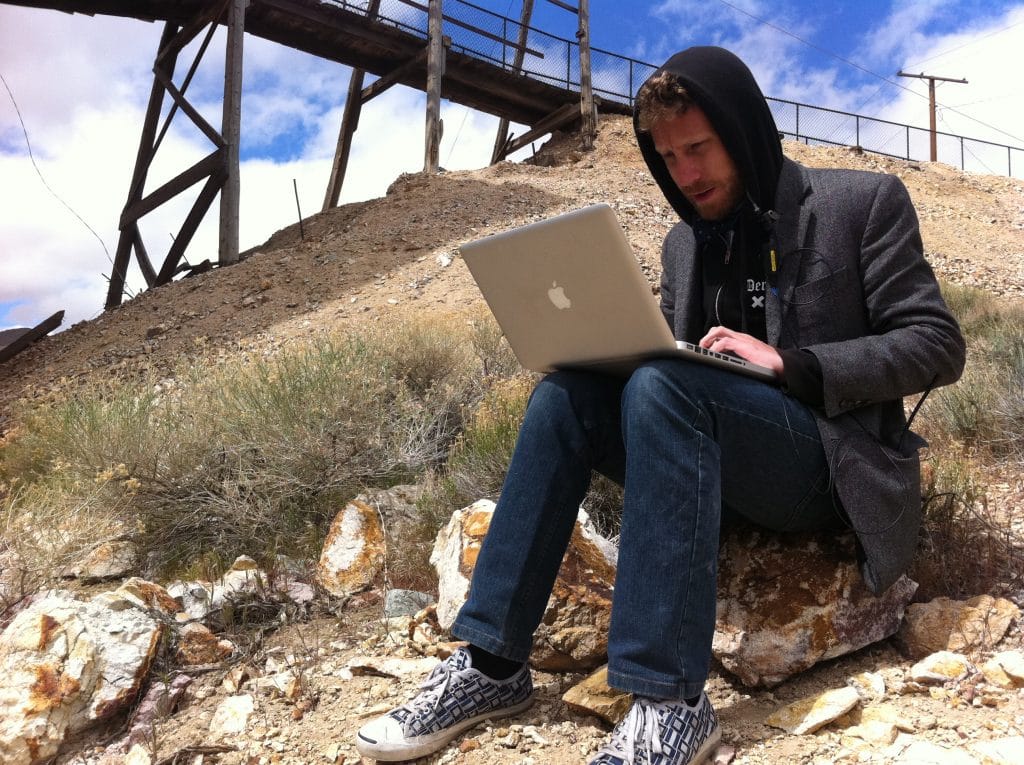 Daniel Strange working remotely on Rhett and Link: Commercial Kings