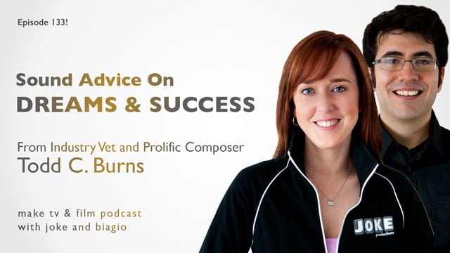 Todd C. Burns of Production Music Club offers Sound Advice on Dreams and Success